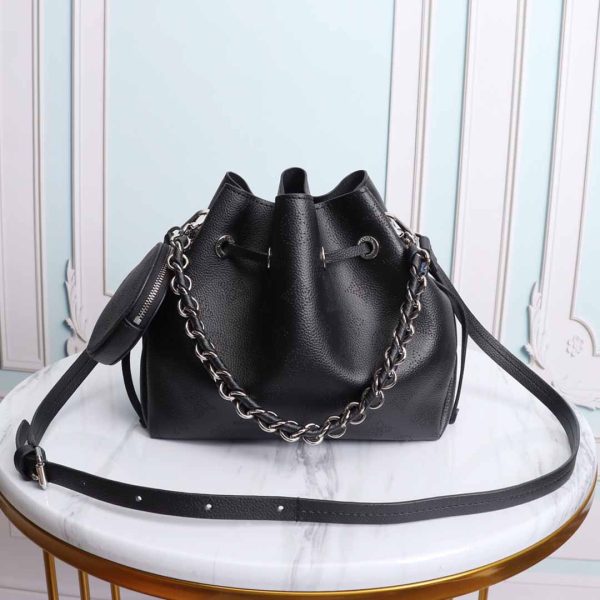 Replica LV Muria M57526 Black/Beige/Pink Handbag - Image 11