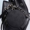 Best Replicas Bags - Replica LV Muria M57526 Black/Beige/Pink Handbag Shop For Best Louis Vuitton LV Replica Bags With Cheap Price
