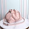 Best Replicas Bags - Replica LV Muria M57526 Black/Beige/Pink Handbag Shop For Best Louis Vuitton LV Replica Bags With Cheap Price