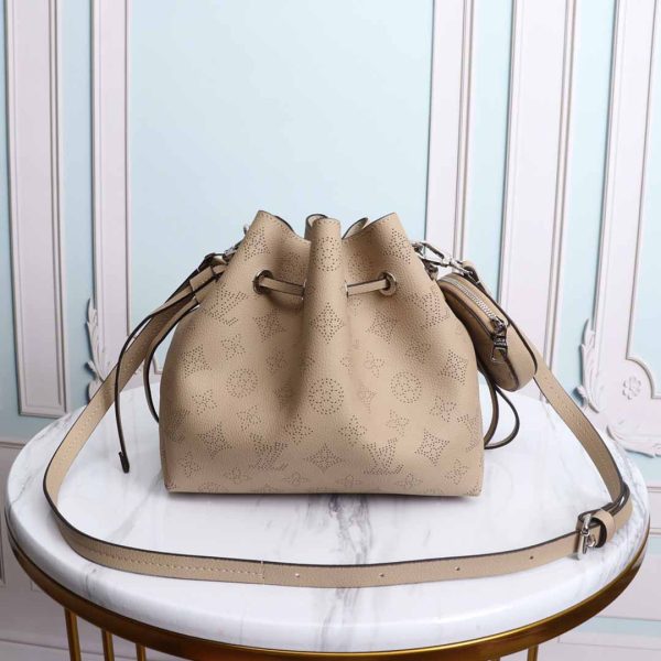 Replica LV Muria M57526 Black/Beige/Pink Handbag - Image 8