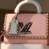 Best Replicas Bags - Louis Vuitton Twist MM Replica Handbag in Black, Pink, Brown Shop For Best Louis Vuitton LV Replica Bags With Cheap Price
