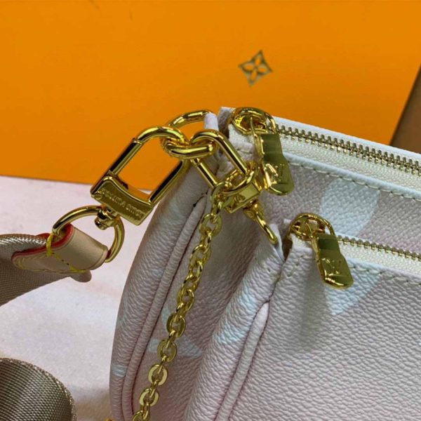 Replica LV Multi Pochette in Pink & Blue - Stylish & Chic - Image 14