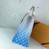 Best Replicas Bags - Replica LV Onthego GM Blue Pink Mist Tote Bag Shop For Best Louis Vuitton LV Replica Bags With Cheap Price