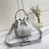 Best Replicas Bags - Replica LV Lockme Bucket Bag in Black, Brown & Grey Shop For Best Louis Vuitton LV Replica Bags With Cheap Price