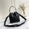 Best Replicas Bags - Replica LV Lockme Bucket Bag in Black, Brown & Grey Shop For Best Louis Vuitton LV Replica Bags With Cheap Price