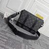 Best Replicas Bags - Louis Vuitton Replica Trunk Messenger Bag in Black Shop For Best Louis Vuitton LV Replica Bags With Cheap Price