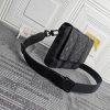 Best Replicas Bags - Louis Vuitton Replica Trunk Messenger Bag in Black Shop For Best Louis Vuitton LV Replica Bags With Cheap Price