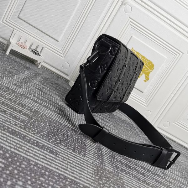 Louis Vuitton Replica Trunk Messenger Bag in Black - Image 8