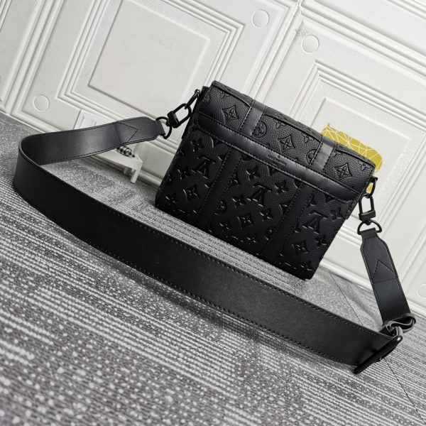 Louis Vuitton Replica Trunk Messenger Bag in Black - Image 9