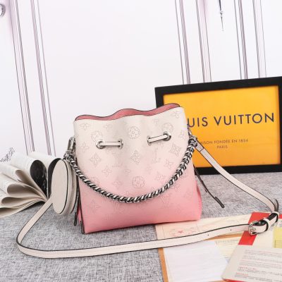 Louis Vuitton Adorable Bella Bucket Bag Replica – Pink & Blue