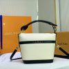 Best Replicas Bags - Replica Louis Vuitton Cruiser PM Bag in Black & White Shop For Best Louis Vuitton LV Replica Bags With Cheap Price
