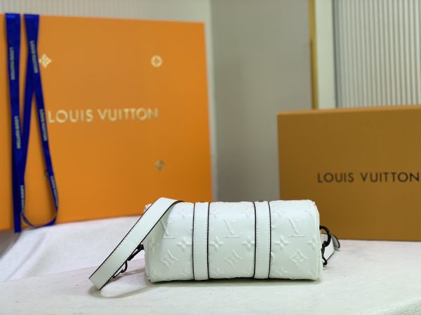 Replica LV Keepall XS in Monogram Seal Design - Image 14