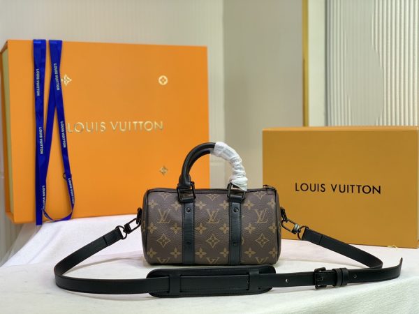Replica LV Keepall XS in Monogram Seal Design - Image 16