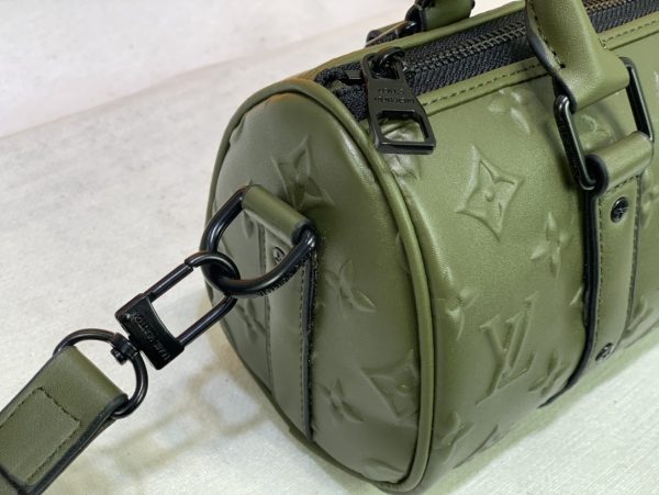 Replica LV Keepall XS in Monogram Seal Design - Image 4