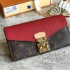Best Replicas Bags - Replica Louis Vuitton Pallas Wallet M58414 | Stylish Luxury Dupe Shop For Best Louis Vuitton LV Replica Bags With Cheap Price