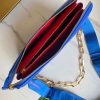Best Replicas Bags - Louis Vuitton Coussin PM Pink & Dark Blue Replica Handbag M58628 Shop For Best Louis Vuitton LV Replica Bags With Cheap Price