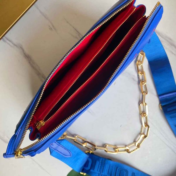 Louis Vuitton Coussin PM Pink & Dark Blue Replica Handbag M58628 - Image 12