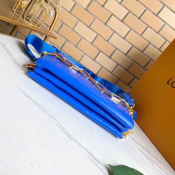 Louis Vuitton Coussin PM Pink & Dark Blue Replica Handbag M58628 - Image 14