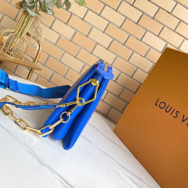 Louis Vuitton Coussin PM Pink & Dark Blue Replica Handbag M58628 - Image 15