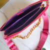 Best Replicas Bags - Louis Vuitton Coussin PM Pink & Dark Blue Replica Handbag M58628 Shop For Best Louis Vuitton LV Replica Bags With Cheap Price