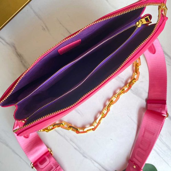 Louis Vuitton Coussin PM Pink & Dark Blue Replica Handbag M58628 - Image 3