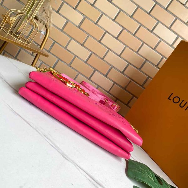 Louis Vuitton Coussin PM Pink & Dark Blue Replica Handbag M58628 - Image 8