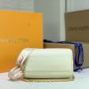 Best Replicas Bags - Louis Vuitton Speedy Bandouliere 22 Replica - White & Pink Shop For Best Louis Vuitton LV Replica Bags With Cheap Price