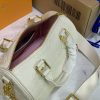 Best Replicas Bags - Louis Vuitton Speedy Bandouliere 22 Replica - White & Pink Shop For Best Louis Vuitton LV Replica Bags With Cheap Price