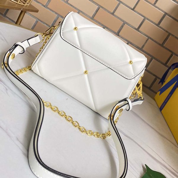 Louis Vuitton Twist PM Replica - Black, Brown, White Handbag - Image 13