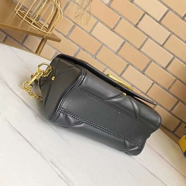 Louis Vuitton Twist PM Replica - Black, Brown, White Handbag - Image 4