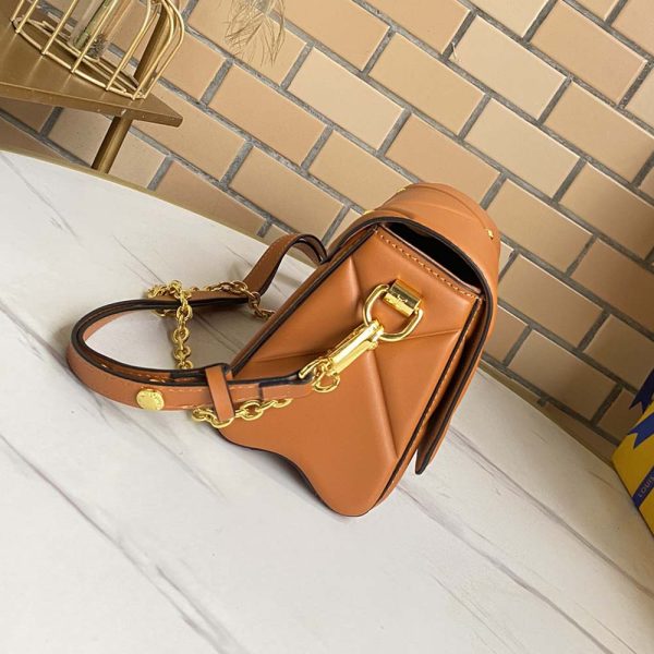 Louis Vuitton Twist PM Replica - Black, Brown, White Handbag - Image 7
