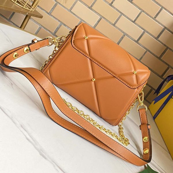Louis Vuitton Twist PM Replica - Black, Brown, White Handbag - Image 8