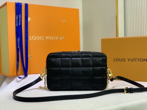 Replica Louis Vuitton Troca PM Handbag - 4 Stylish Colors - Image 4
