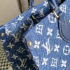 Best Replicas Bags - Louis Vuitton Monogram Jacquard Onthego MM Tote Replica Shop For Best Louis Vuitton LV Replica Bags With Cheap Price