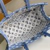 Best Replicas Bags - Louis Vuitton Monogram Jacquard Onthego MM Tote Replica Shop For Best Louis Vuitton LV Replica Bags With Cheap Price