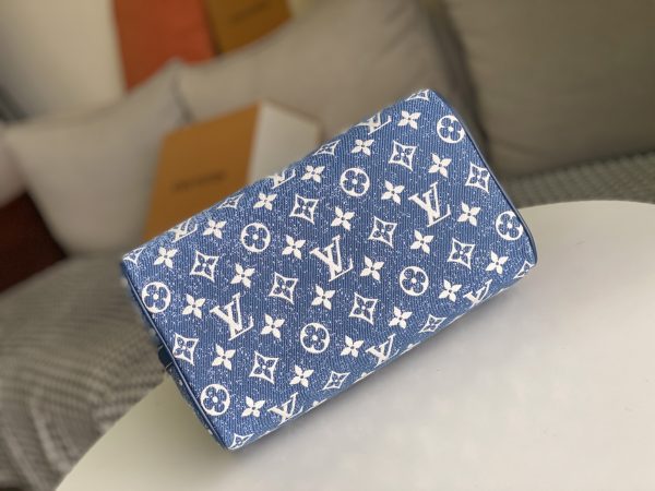 Replica LV Denim Speedy Bandouliere 25 Handbag - Image 3
