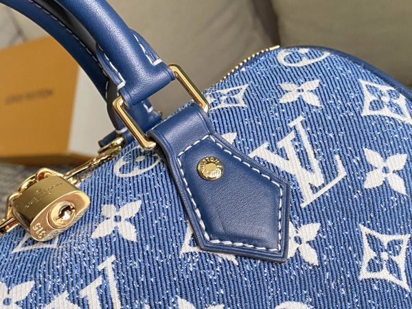 Replica LV Denim Speedy Bandouliere 25 Handbag - Image 4