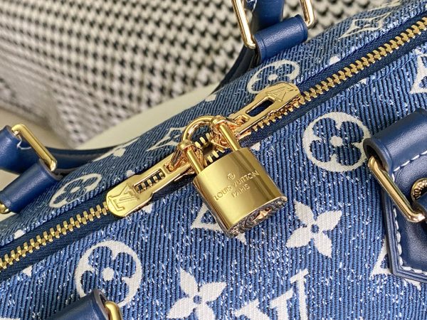 Replica LV Denim Speedy Bandouliere 25 Handbag - Image 5