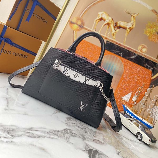 Replica Louis Vuitton Marelle MM Tote – Stylish & Elegant - Image 2