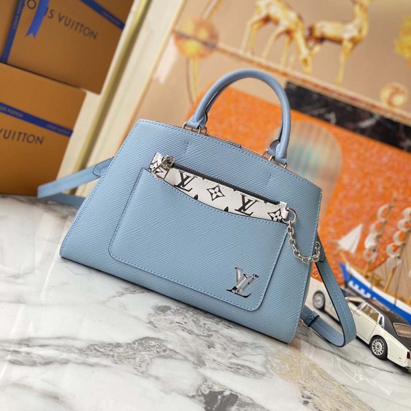Replica Louis Vuitton Marelle MM Tote – Stylish & Elegant - Image 17
