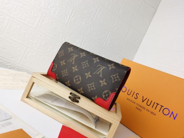 Replica LV Sarah Wallet Retiro Long - Image 4