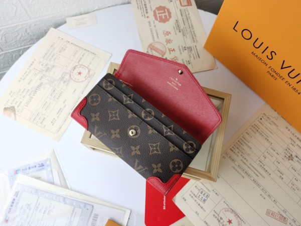Replica LV Sarah Wallet Retiro Long - Image 5