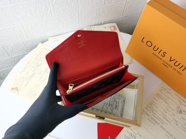 Replica LV Sarah Wallet Retiro Long - Image 6