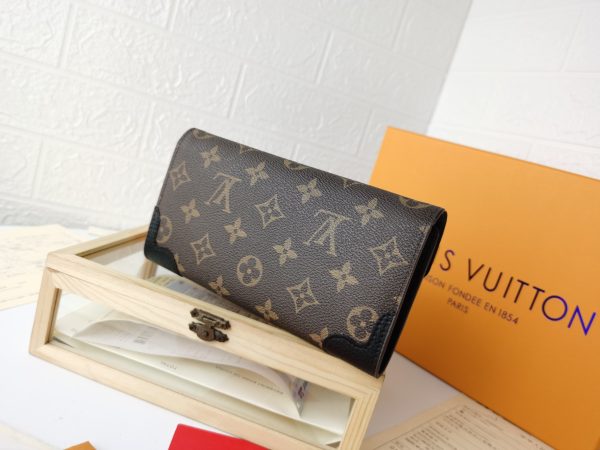 Replica LV Sarah Wallet Retiro Long - Image 8