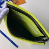 Best Replicas Bags - Louis Vuitton Pochette Voyage MM Replica Yellow/White Shop For Best Louis Vuitton LV Replica Bags With Cheap Price
