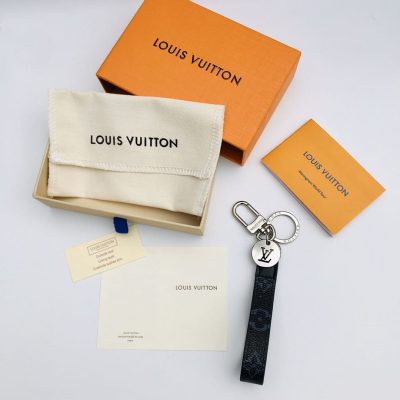 LV Dragonne Key Holder & Bag Charm - Stylish Replica Accessory