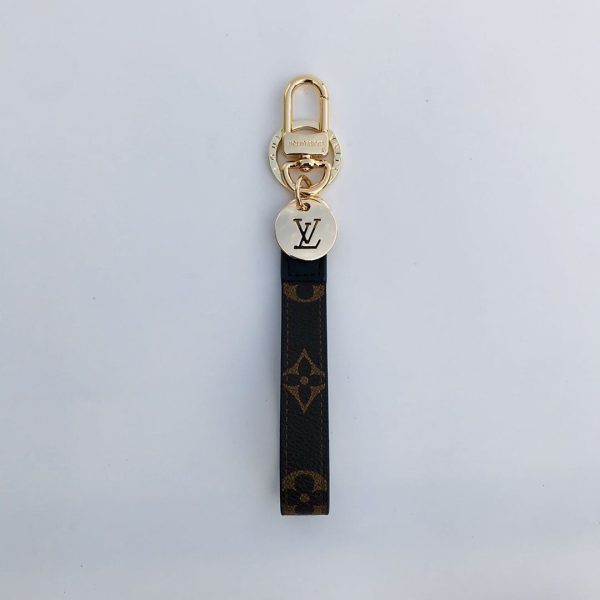 LV Dragonne Key Holder & Bag Charm - Stylish Replica Accessory - Image 6
