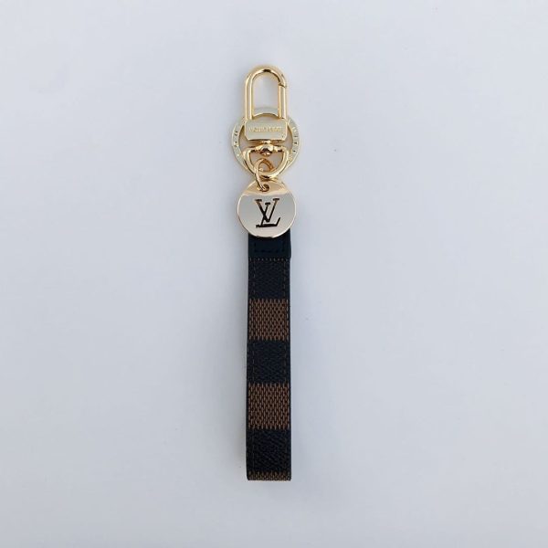 LV Dragonne Key Holder & Bag Charm - Stylish Replica Accessory - Image 8