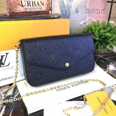 Louis Vuitton Felicie Pochette Replica - Black, Blue, Red