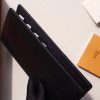 Best Replicas Bags - Replica Louis Vuitton Brazza Wallet - Black Leather Shop For Best Louis Vuitton LV Replica Bags With Cheap Price